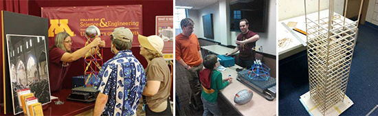 EERI Student Chapter at the University of Minnesota (photo collage)